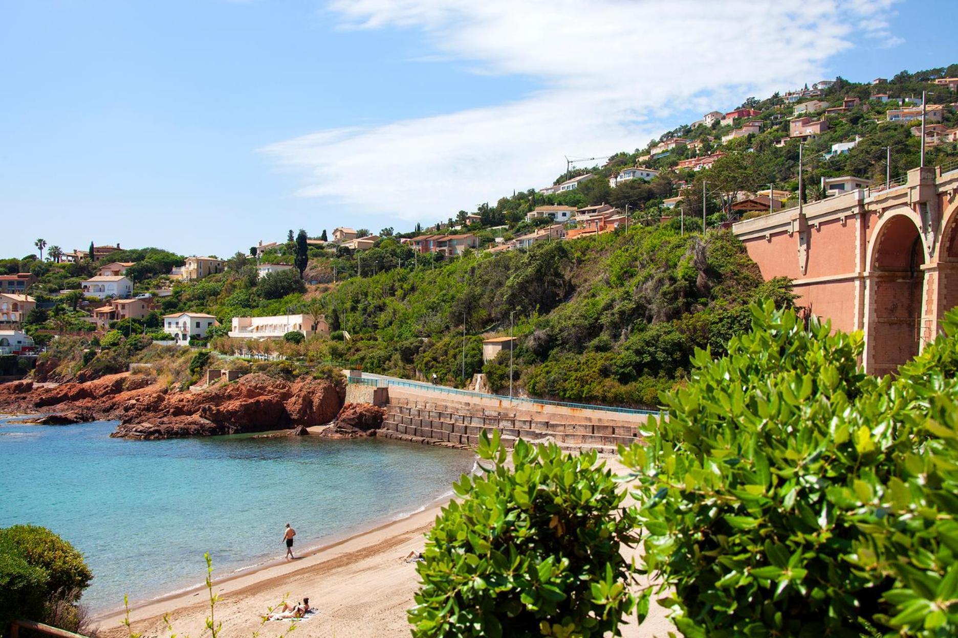 Hotel Et Appart Hotel Les Flots Bleus Saint-Raphaël Buitenkant foto